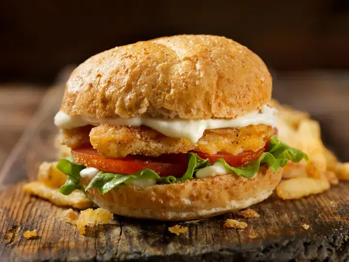 Chicken burger