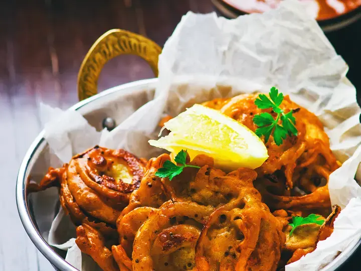 Onion Pakora in Air Fryer