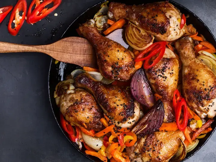 Onion Chicken Roast