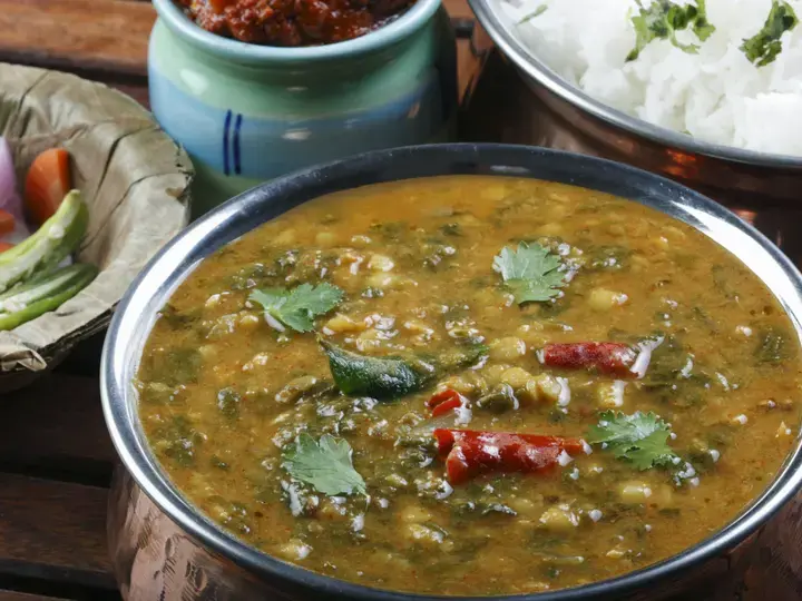 Aloo Matar Plating