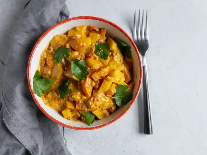 Boneless Chicken and Potato Curry