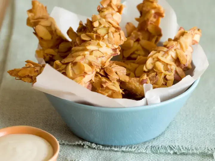 Almond crusted fish