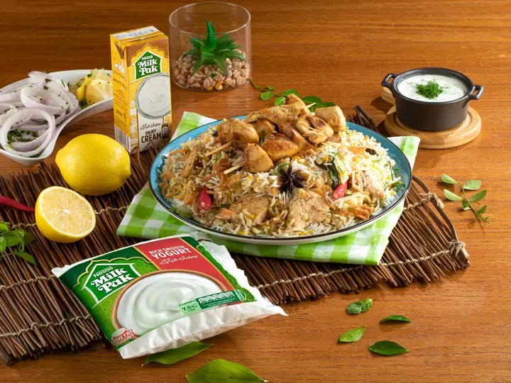 Malai Boti Biryani