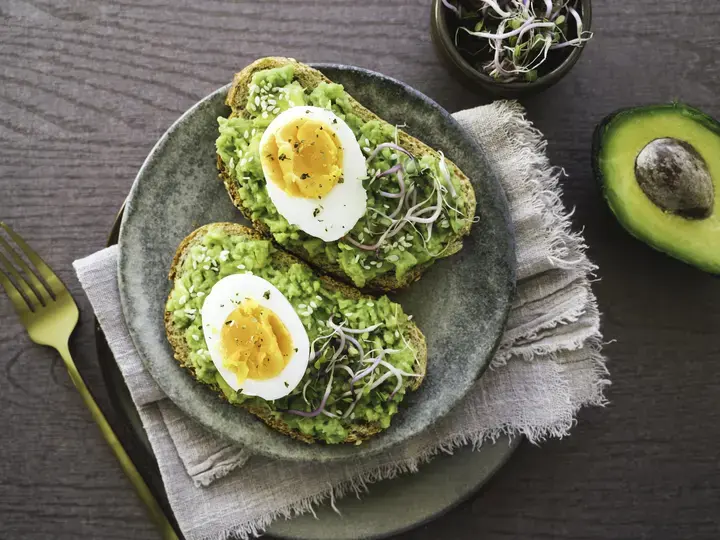 Avocado and Egg Toast