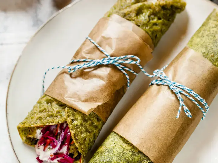 Spinach Flatbread Paratha