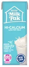 NESTLE NESVITA MILKPAK Hi-Calcium Low Fat Milk 200ml