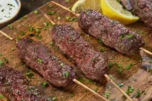 Chicken Kafta Kebabs