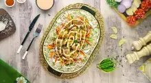 Chicken BBQ Rice Platter