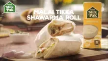 Malai Tikka Shawarma Roll