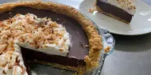 Chocolate Coconut Pie