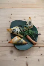 Three Cheese Samosas