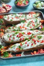 Grilled Eggplant Raita
