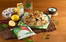 Malai Boti Biryani