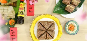 Bánh chưng gạo nếp lứt