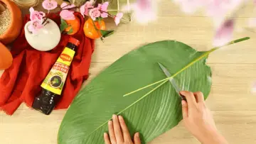Chuẩn bị lá