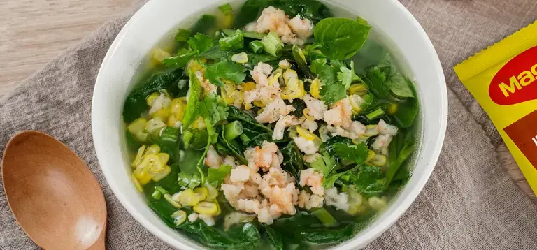 Canh Mồng Tơi Bắp Ngọt Cover